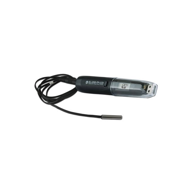 Lascar EL-USB-TP-LCD+ 数据记录仪, 测量ZUIDA+125 °C